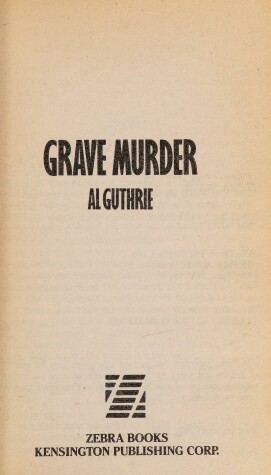 Book cover for Grave Murder