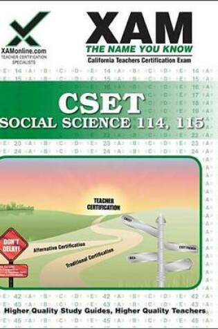 Cover of Social Science Teacher Certification Exam