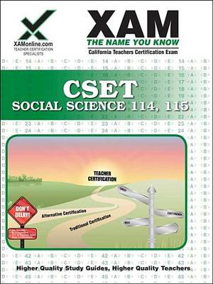 Book cover for Social Science Teacher Certification Exam