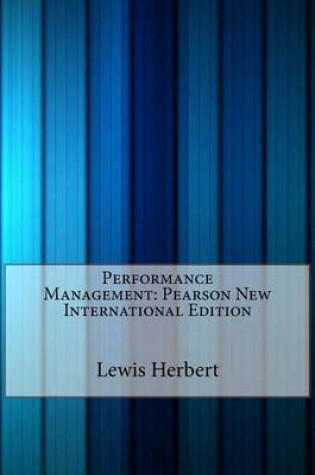 Cover of Performance Management