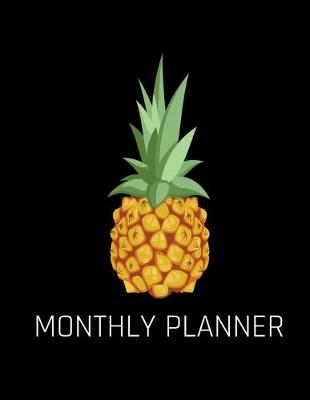 Book cover for Pineapple Monthly Planner