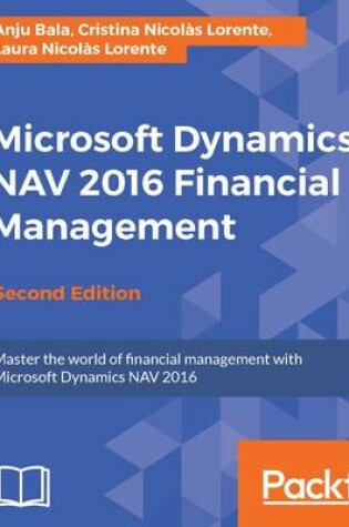 Cover of Microsoft Dynamics NAV 2016 Financial Management -
