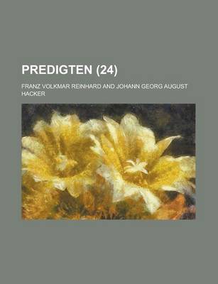 Book cover for Predigten (24 )