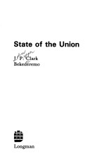 Cover of A State of the Union