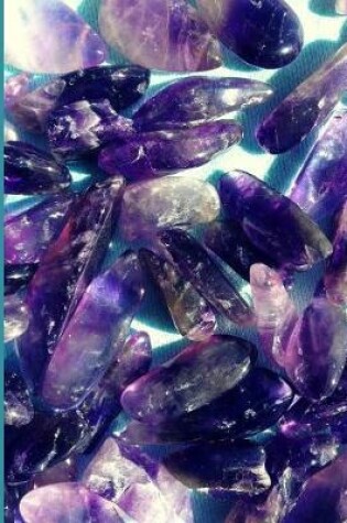 Cover of The Sun Shines on Amethyst Stones with Turquoise Background