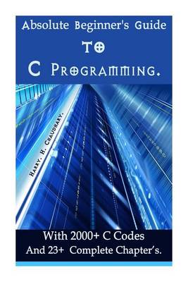 Book cover for Absolute Beginner's Guide to C Programming