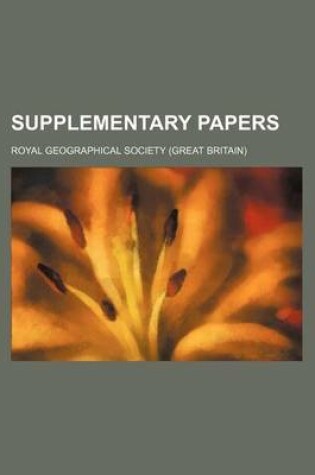 Cover of Supplementary Papers (Volume 2)