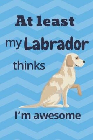 Cover of At least my Labrador thinks I'm awesome
