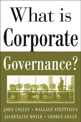 Book cover for What Is Corporate Governance?