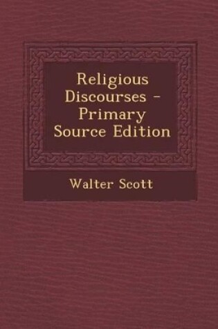 Cover of Religious Discourses