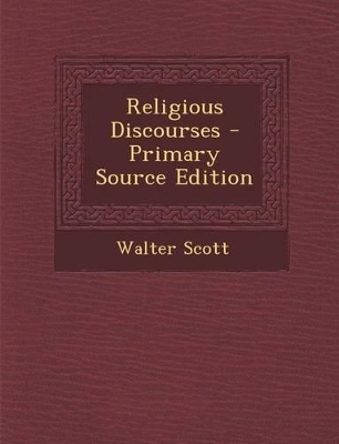 Book cover for Religious Discourses