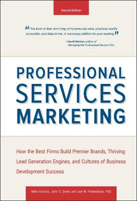 Book cover for Professional Services Marketing