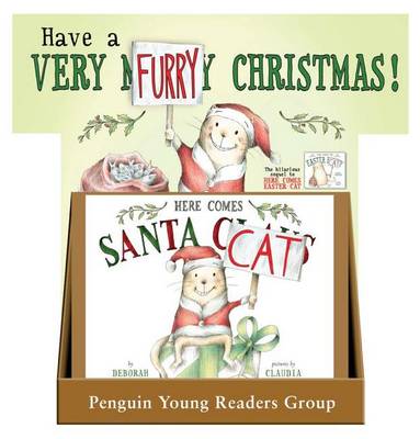 Book cover for Here Comes Santa Cat 6c CD W/ Riser