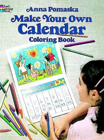 Book cover for Make Your Own Calendar Coloring Book