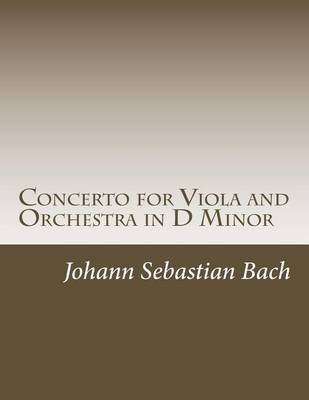 Book cover for Concerto for Viola and Orchestra in D Minor