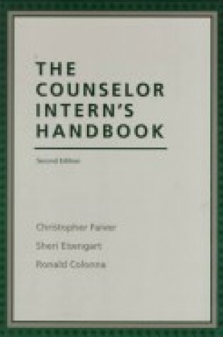 Cover of The Counselor Intern's Handbook