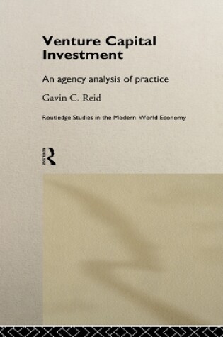 Cover of Venture Capital Investment