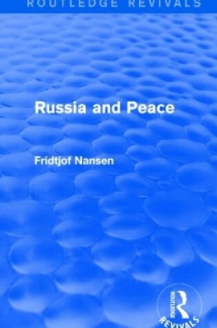 Cover of Russia and Peace