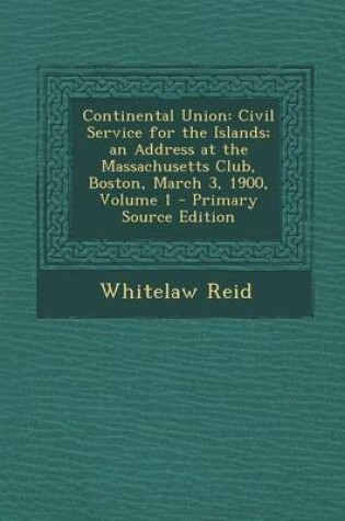 Cover of Continental Union