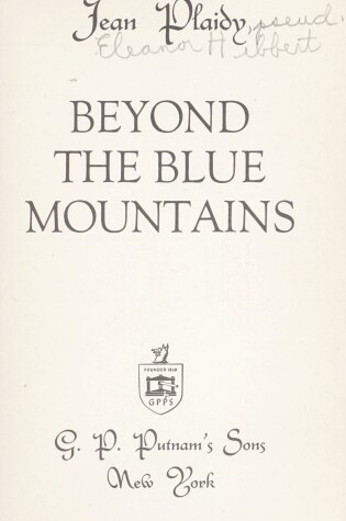 Cover of Beyond Blue Mountains