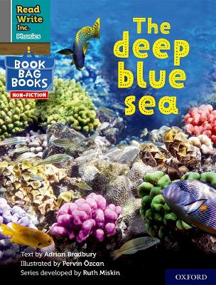 Book cover for Read Write Inc. Phonics: The deep blue sea (Grey Set 7 NF Book Bag Book 8)