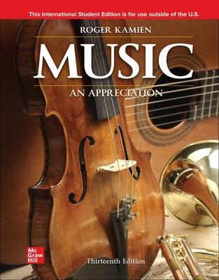 Book cover for Music: An Appreciation ISE