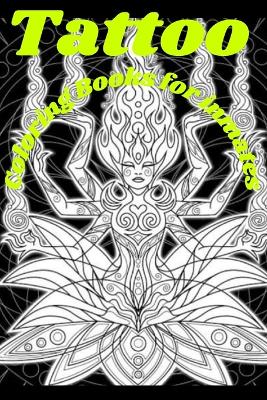 Book cover for Tattoo Coloring Books for inmates