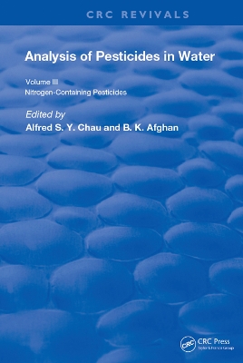 Cover of Anal Of Pest In Water Anal Nitrogen Cont Pest