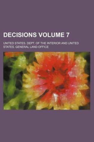 Cover of Decisions Volume 7