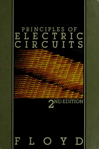 Cover of Principles of Electric Circuits