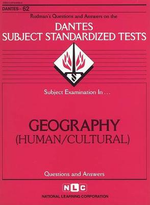 Book cover for GEOGRAPHY (HUMAN/CULTURAL)