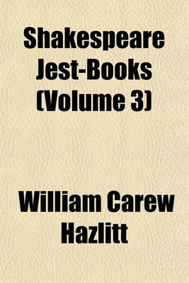 Book cover for Shakespeare Jest-Books (Volume 3)