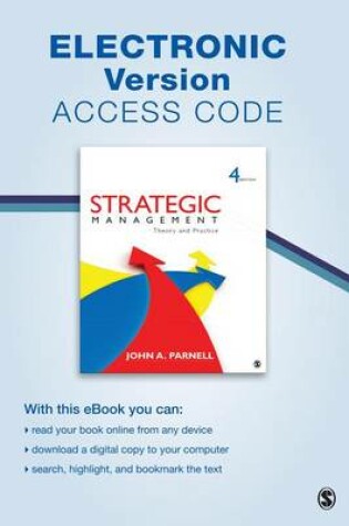 Cover of Strategic Management Electronic Version