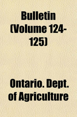 Cover of Bulletin Volume 136-155