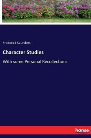 Cover of Character Studies