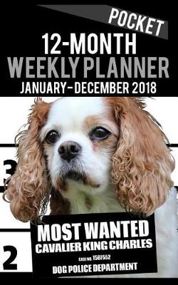 Book cover for 2018 Pocket Weekly Planner - Most Wanted Cavalier King Charles Spaniel