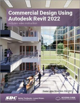 Book cover for Commercial Design Using Autodesk Revit 2022