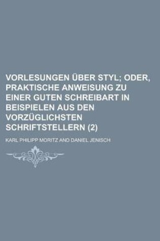 Cover of Vorlesungen Uber Styl (2)