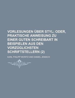 Book cover for Vorlesungen Uber Styl (2)