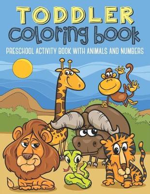 Book cover for Toddler Coloring Book