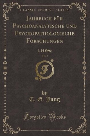 Cover of Jahrbuch Für Psychoanalytische Und Psychopathologische Forschungen, Vol. 2