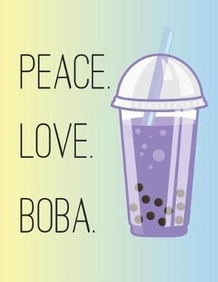 Book cover for Peace, Love, Boba