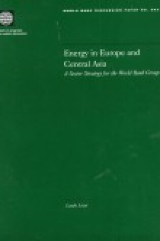 Cover of Energy in Europe and Central Asia