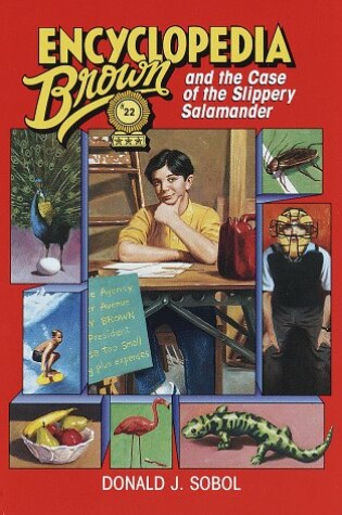 Cover of Encyclopedia Brown and the Case of the Slippery Salamander