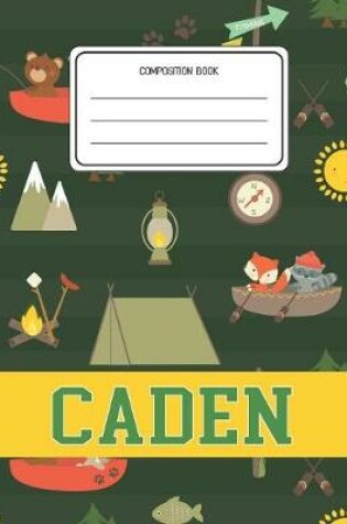 Cover of Composition Book Caden