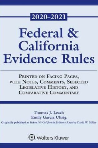 Cover of Federal and California Evidence Rules