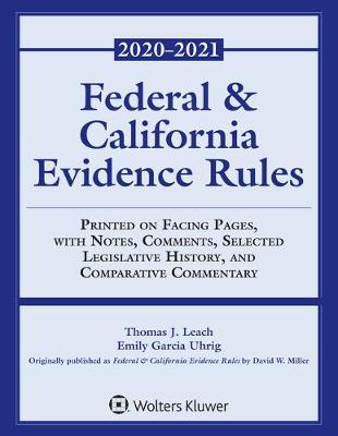 Cover of Federal and California Evidence Rules