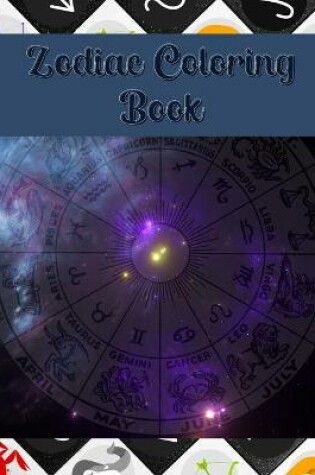 Cover of Zodiac Coloring Book