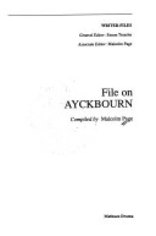 Cover of File on Ayckbourn