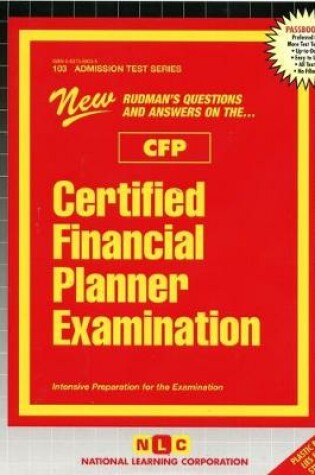 Cover of CERTIFIED FINANCIAL PLANNER (CFP)